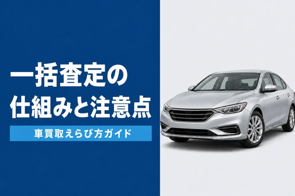 一括査定サイトの仕組みと注意点
