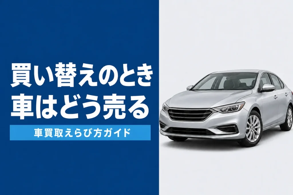 買い替え時の車の売り方