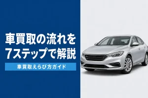 車買取の流れを7ステップで解説